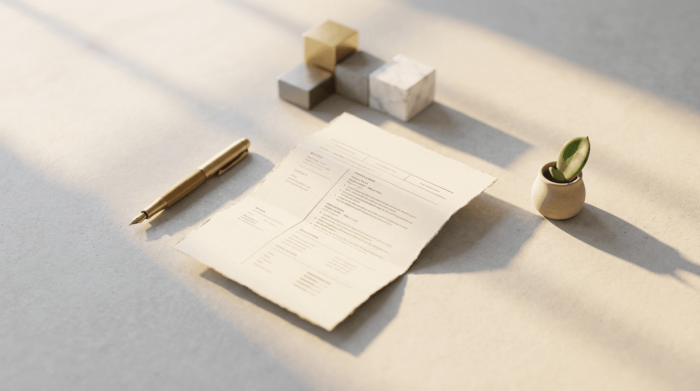 Resume Positioning and Editing